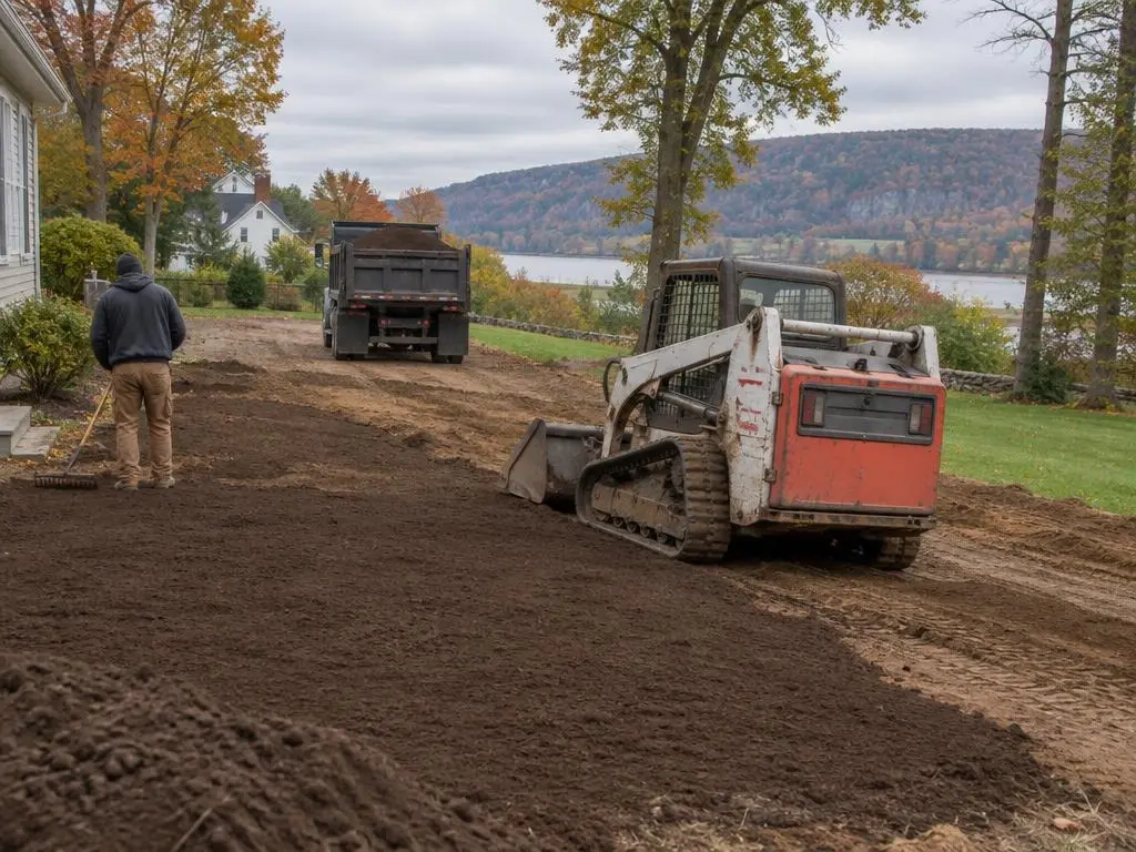 Grading, Topsoil & Dirt Work in Hartford, CT