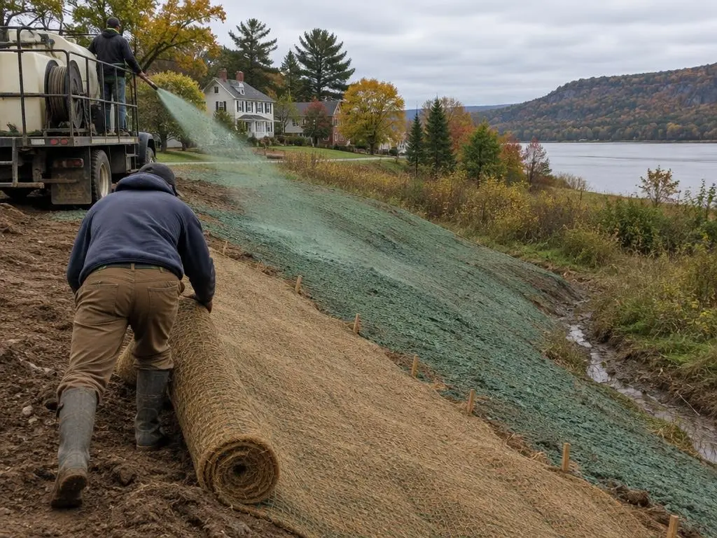 Slope & Swale Erosion Control in Hartford, CT
